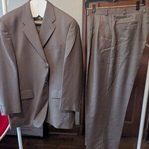 Men's Tan Ralph Lauren suit